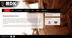 Desktop Screenshot of mdkendo.com